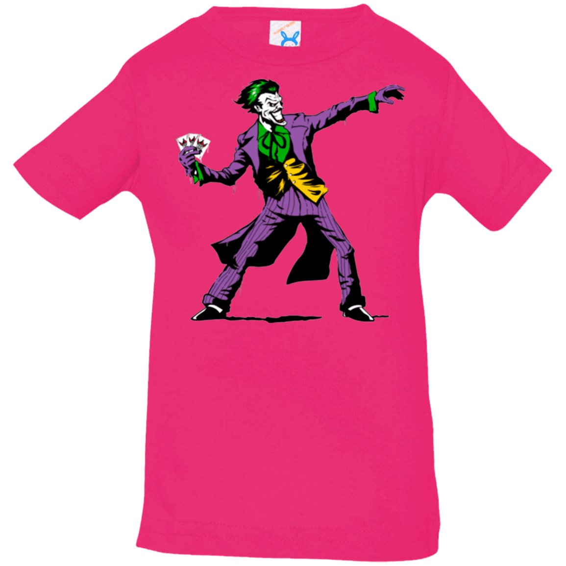 T-Shirts Hot Pink / 6 Months Crime Clown Banksy Infant Premium T-Shirt