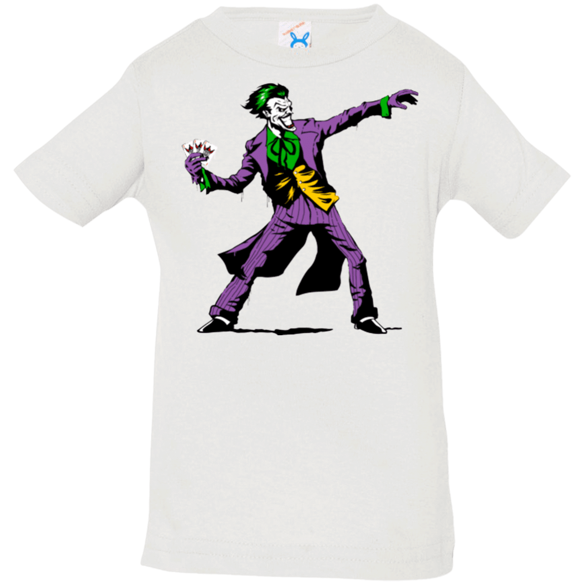 T-Shirts White / 6 Months Crime Clown Banksy Infant Premium T-Shirt