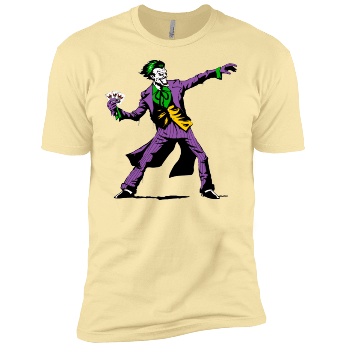 T-Shirts Banana Cream / X-Small Crime Clown Banksy Men's Premium T-Shirt