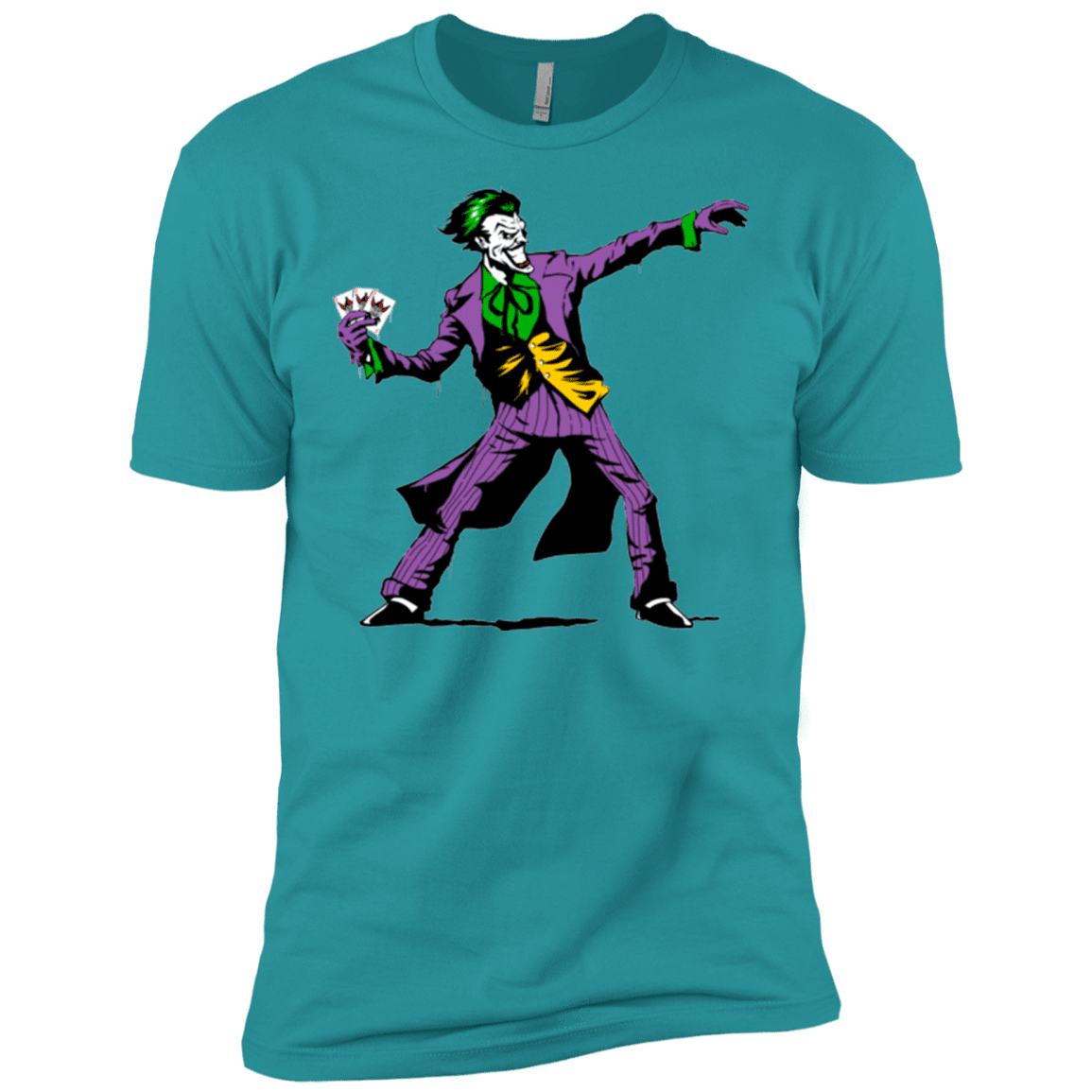 T-Shirts Tahiti Blue / X-Small Crime Clown Banksy Men's Premium T-Shirt