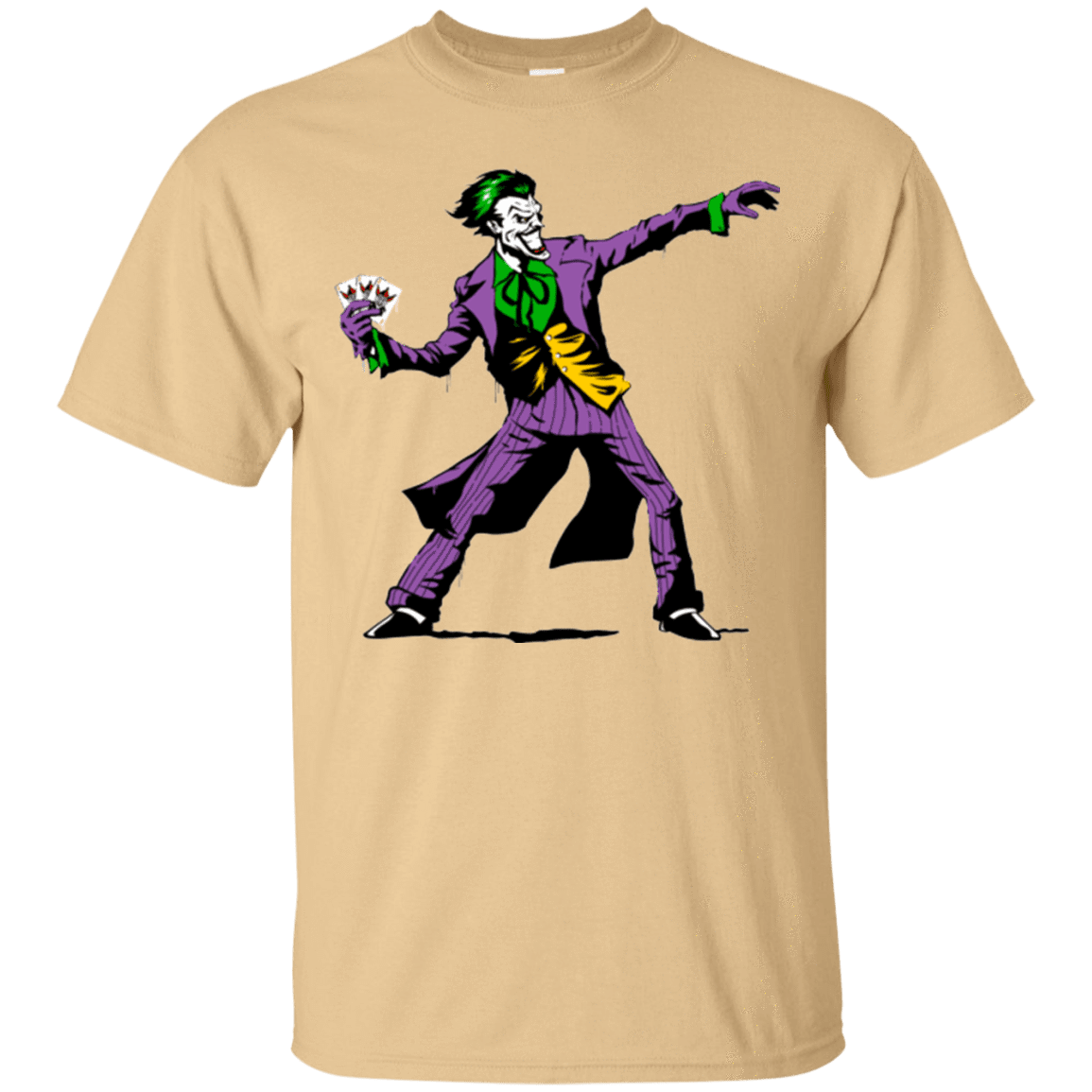 T-Shirts Vegas Gold / Small Crime Clown Banksy T-Shirt