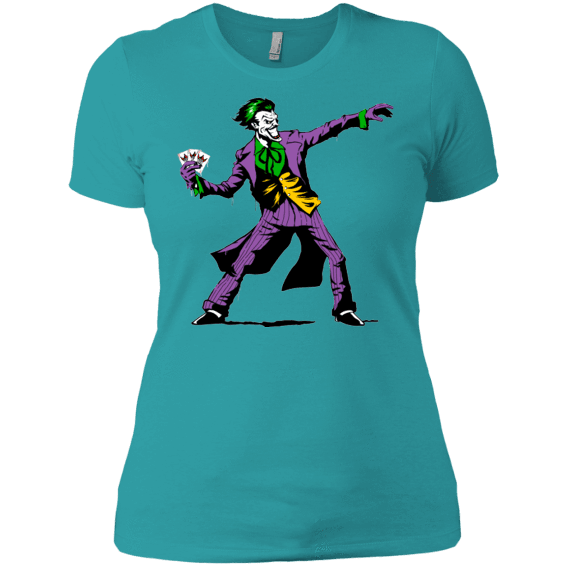 T-Shirts Tahiti Blue / X-Small Crime Clown Banksy Women's Premium T-Shirt