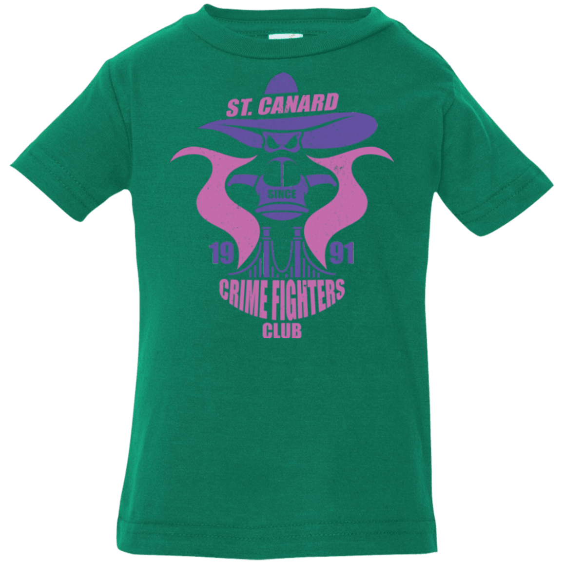 T-Shirts Kelly / 6 Months Crime Fighters Club Infant Premium T-Shirt