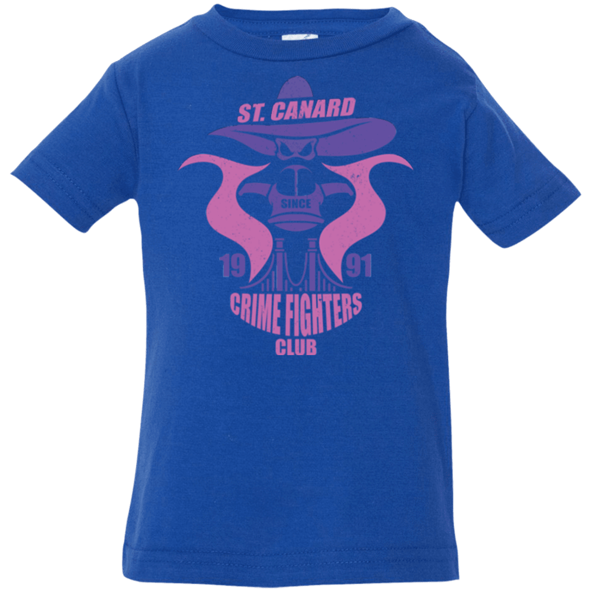 T-Shirts Royal / 6 Months Crime Fighters Club Infant Premium T-Shirt