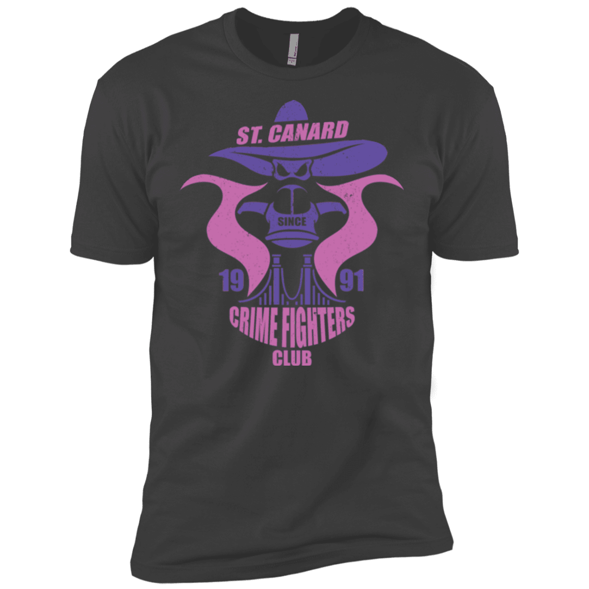 T-Shirts Heavy Metal / X-Small Crime Fighters Club Men's Premium T-Shirt