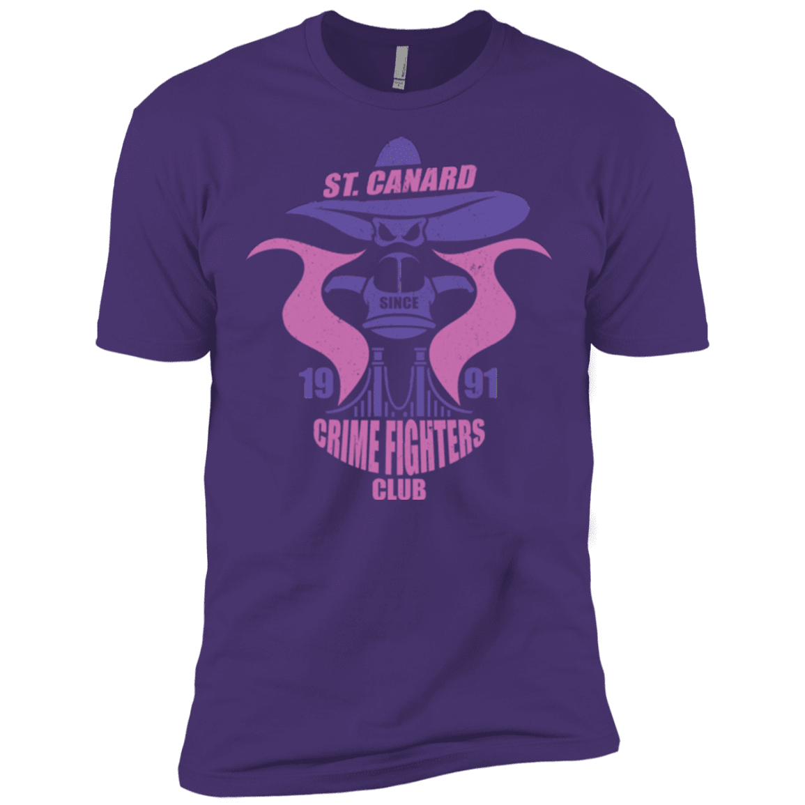 T-Shirts Purple / X-Small Crime Fighters Club Men's Premium T-Shirt