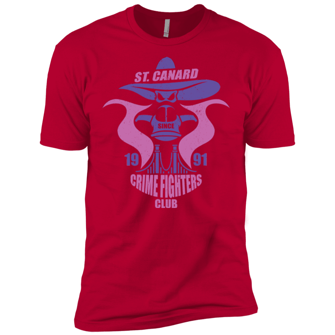 T-Shirts Red / X-Small Crime Fighters Club Men's Premium T-Shirt