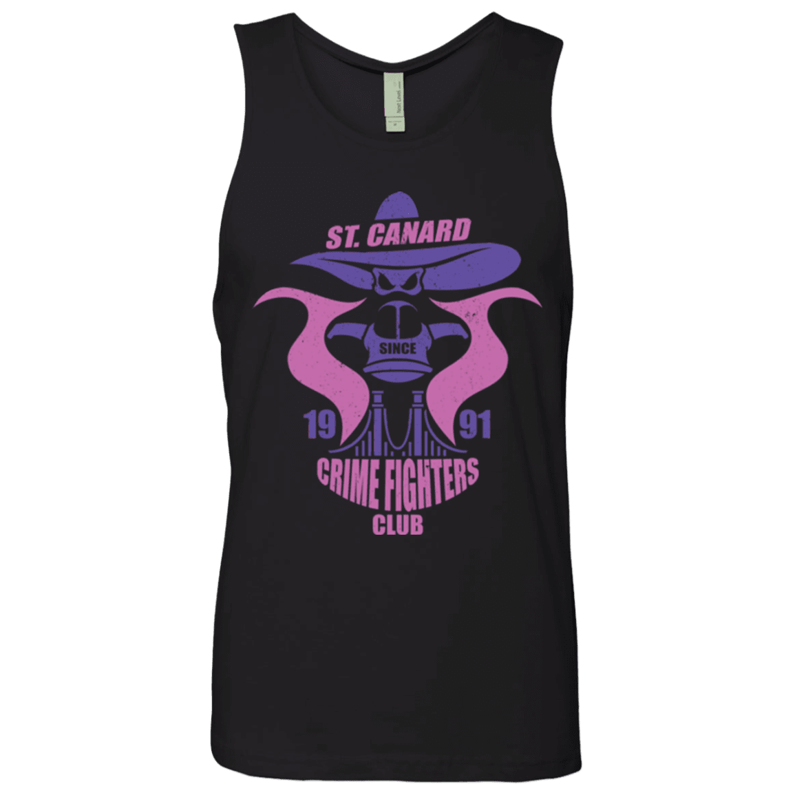 T-Shirts Black / Small Crime Fighters Club Men's Premium Tank Top