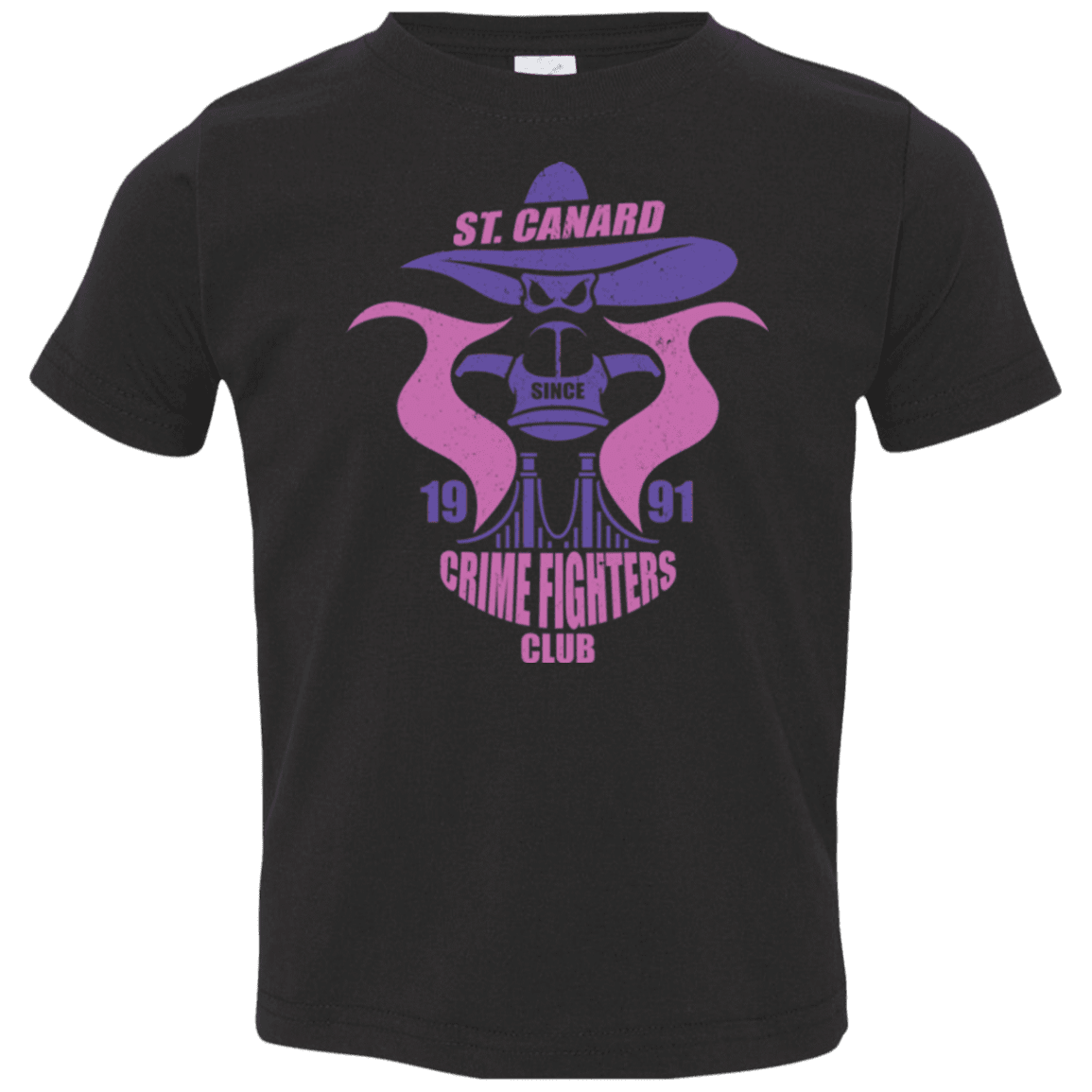 T-Shirts Black / 2T Crime Fighters Club Toddler Premium T-Shirt