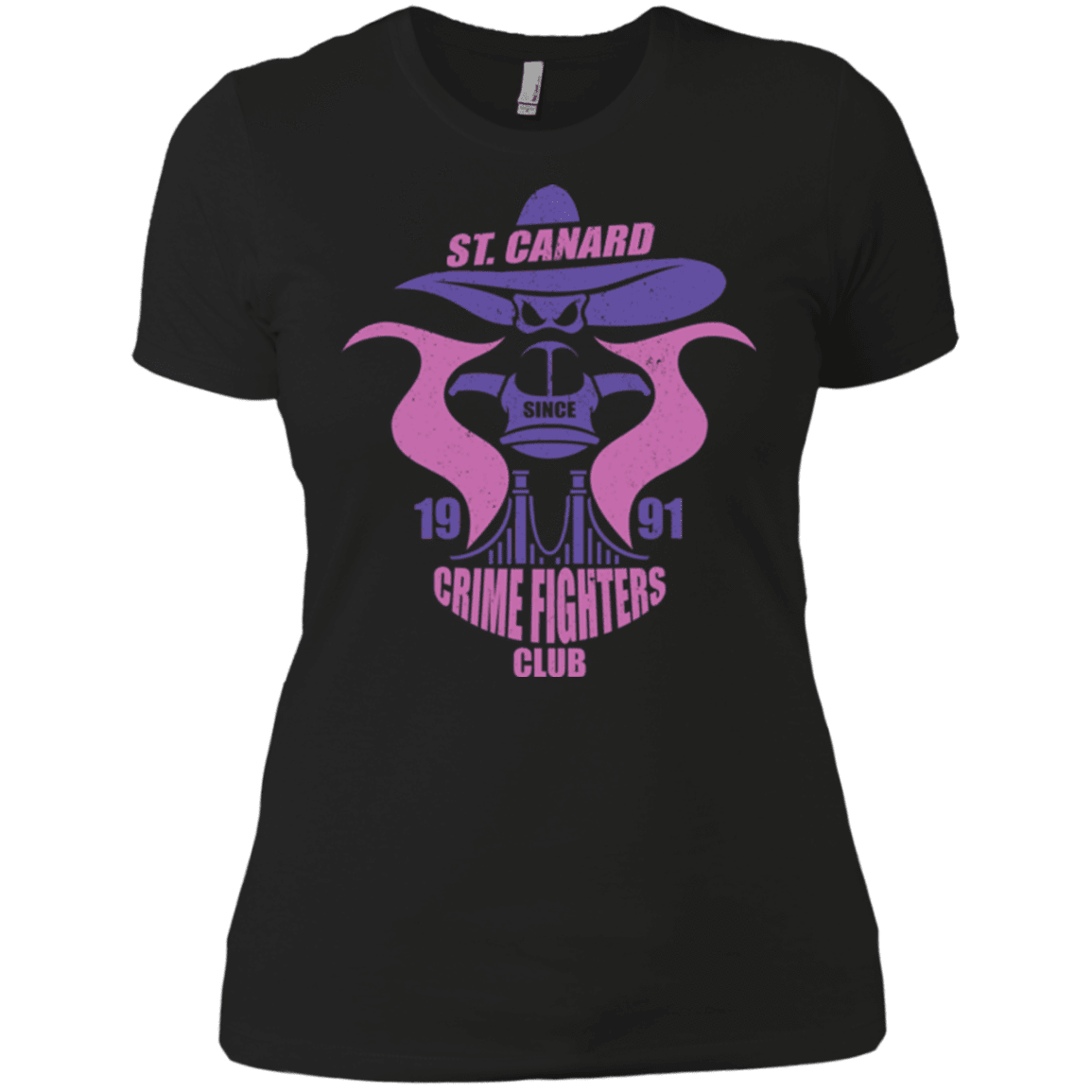 T-Shirts Black / X-Small Crime Fighters Club Women's Premium T-Shirt
