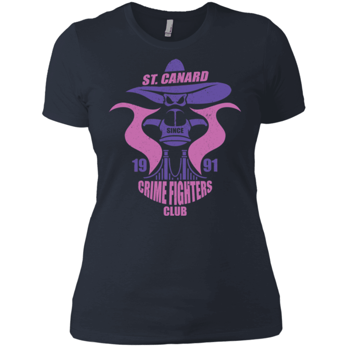 T-Shirts Indigo / X-Small Crime Fighters Club Women's Premium T-Shirt