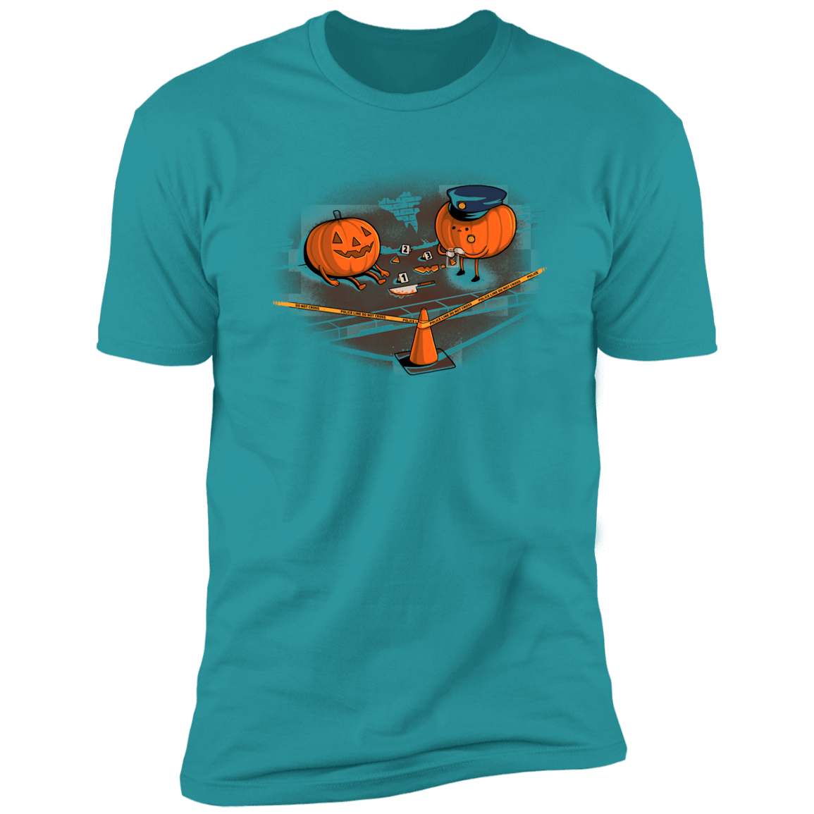 T-Shirts Tahiti Blue / S Crime Scene Men's Premium T-Shirt