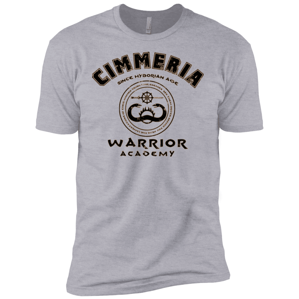 T-Shirts Heather Grey / YXS Crimmeria Warrior academy Boys Premium T-Shirt