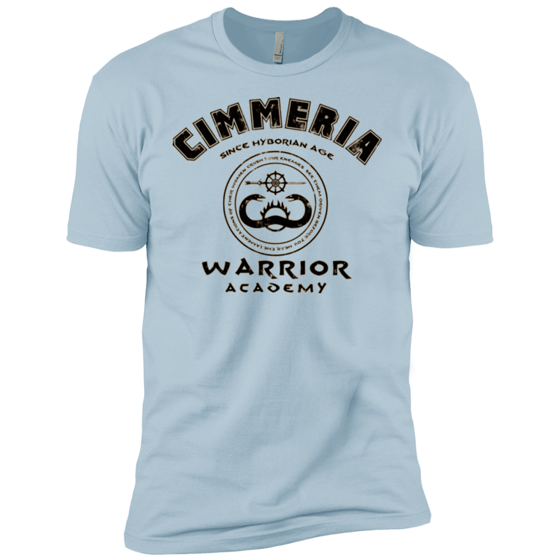 T-Shirts Light Blue / YXS Crimmeria Warrior academy Boys Premium T-Shirt