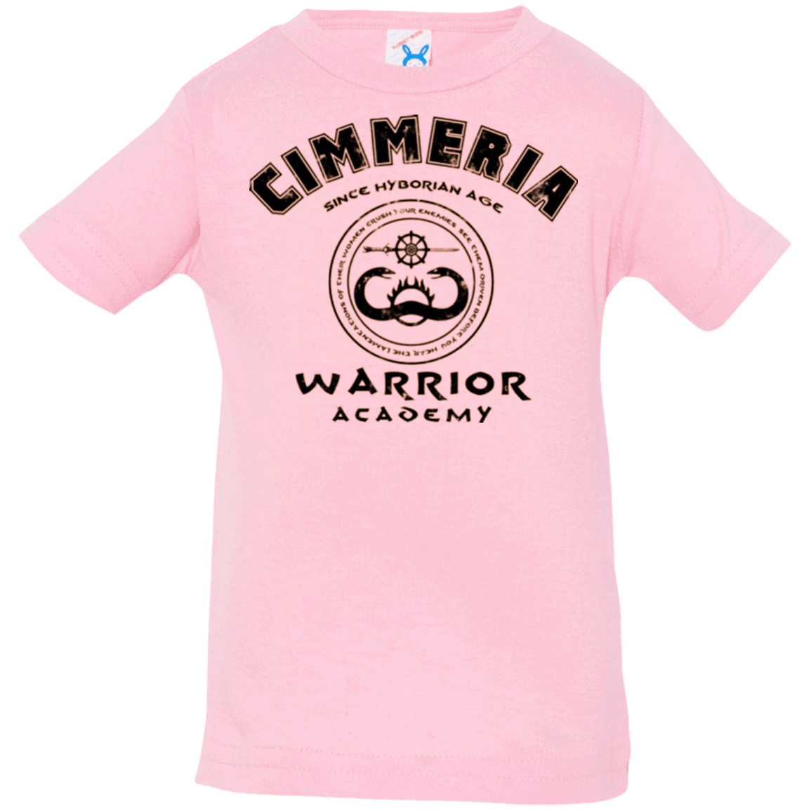 T-Shirts Pink / 6 Months Crimmeria Warrior academy Infant Premium T-Shirt