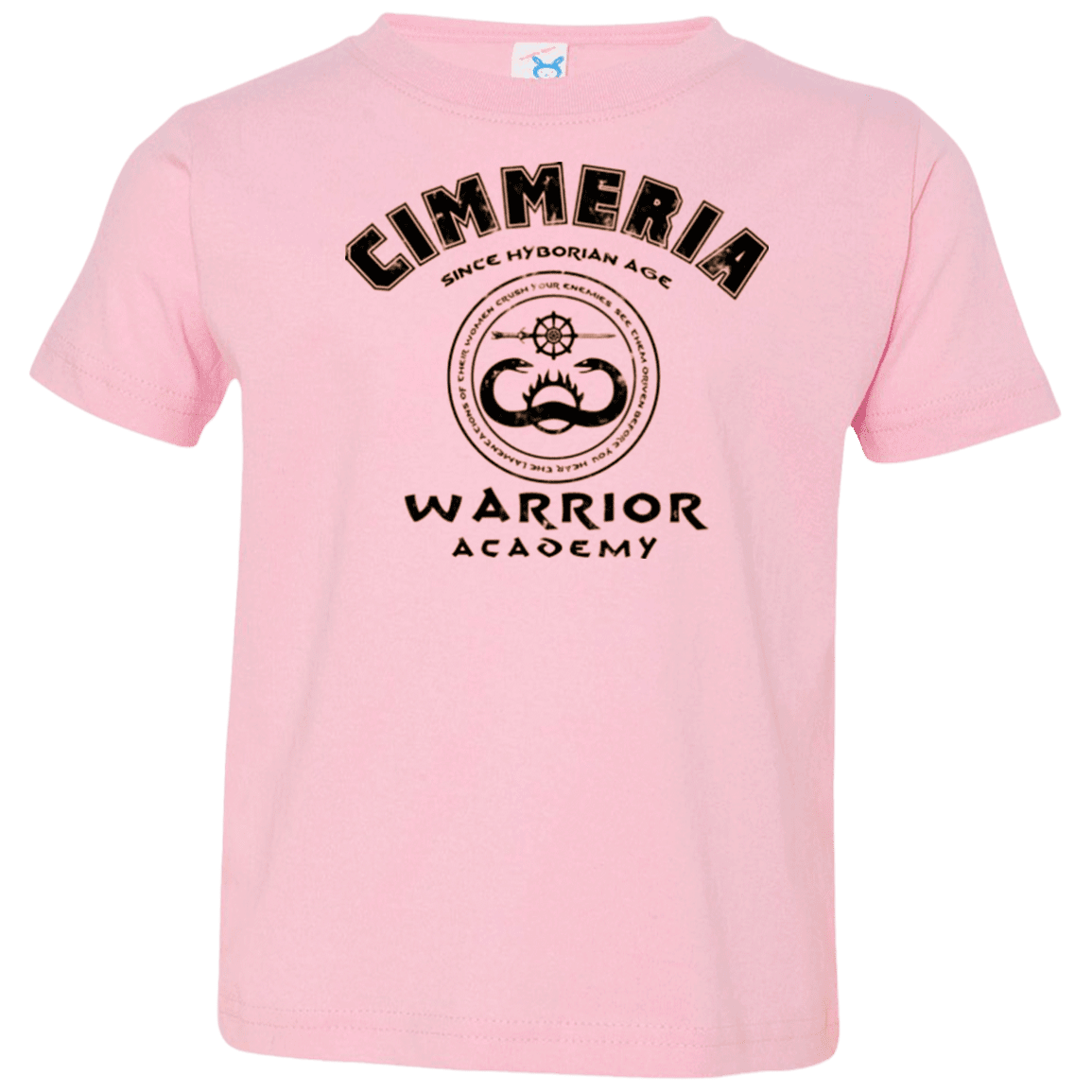 T-Shirts Pink / 2T Crimmeria Warrior academy Toddler Premium T-Shirt