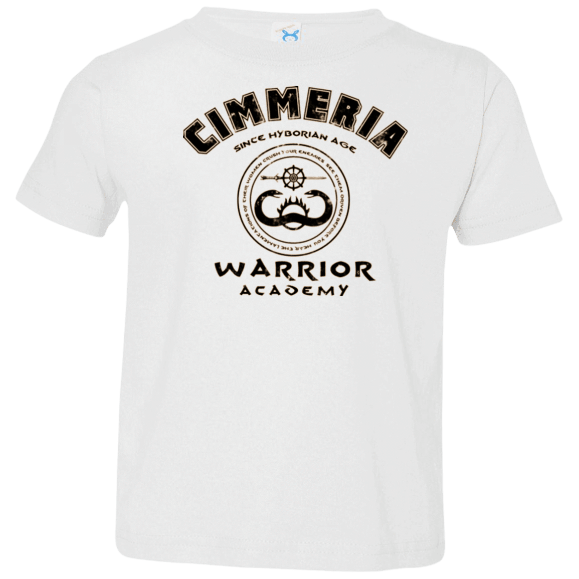 T-Shirts White / 2T Crimmeria Warrior academy Toddler Premium T-Shirt