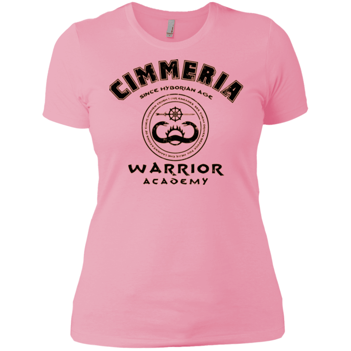 T-Shirts Light Pink / X-Small Crimmeria Warrior academy Women's Premium T-Shirt