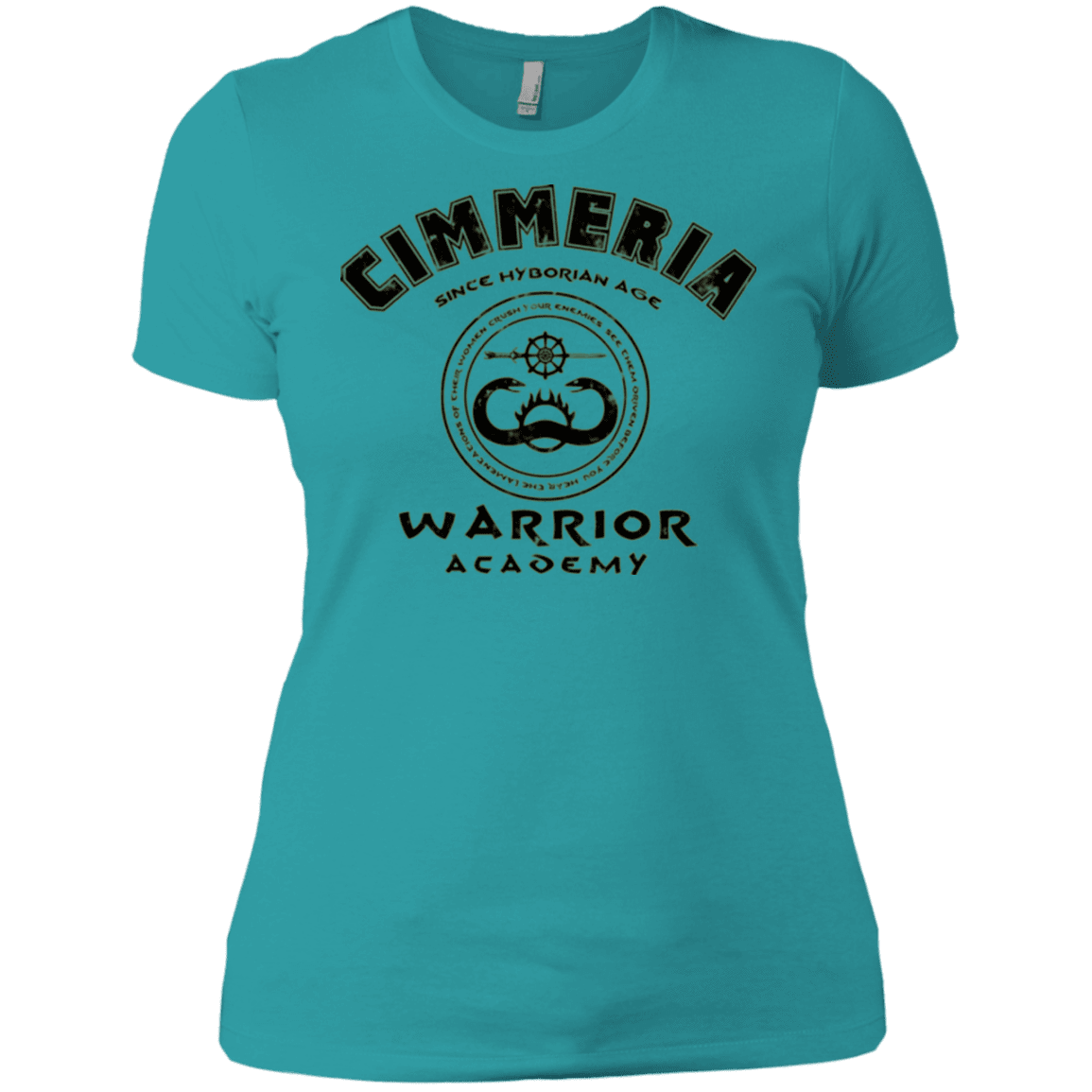 T-Shirts Tahiti Blue / X-Small Crimmeria Warrior academy Women's Premium T-Shirt