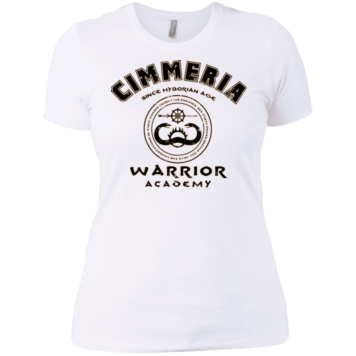 T-Shirts White / X-Small Crimmeria Warrior academy Women's Premium T-Shirt