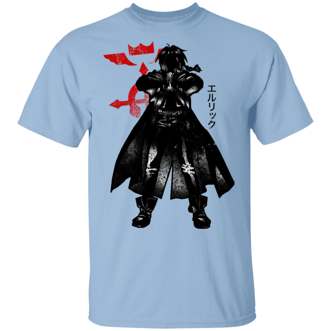 T-Shirts Light Blue / S Crimson Edward Elric T-Shirt