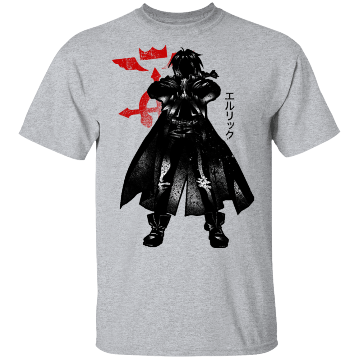 T-Shirts Sport Grey / S Crimson Edward Elric T-Shirt