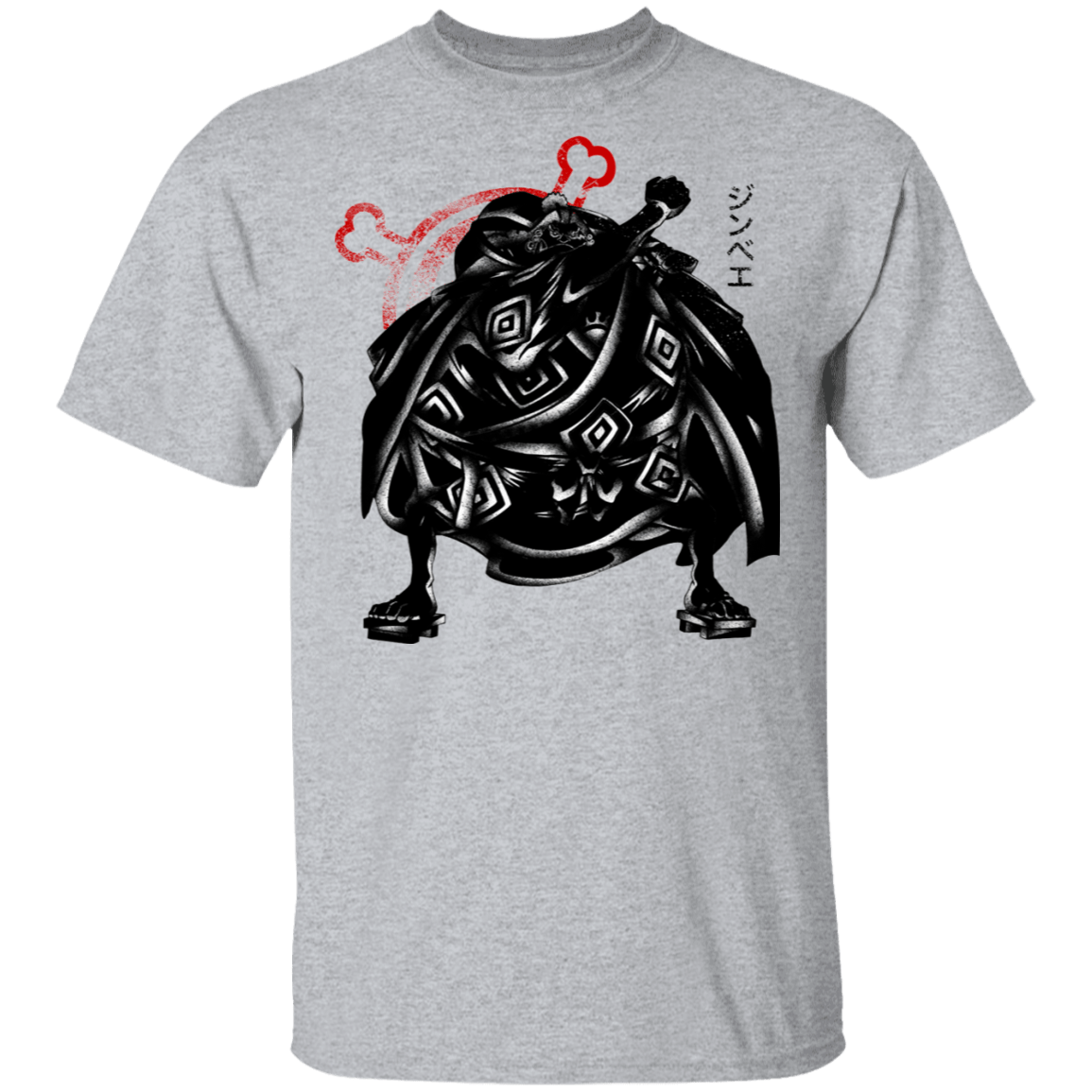 T-Shirts Sport Grey / S Crimson Jinbei T-Shirt