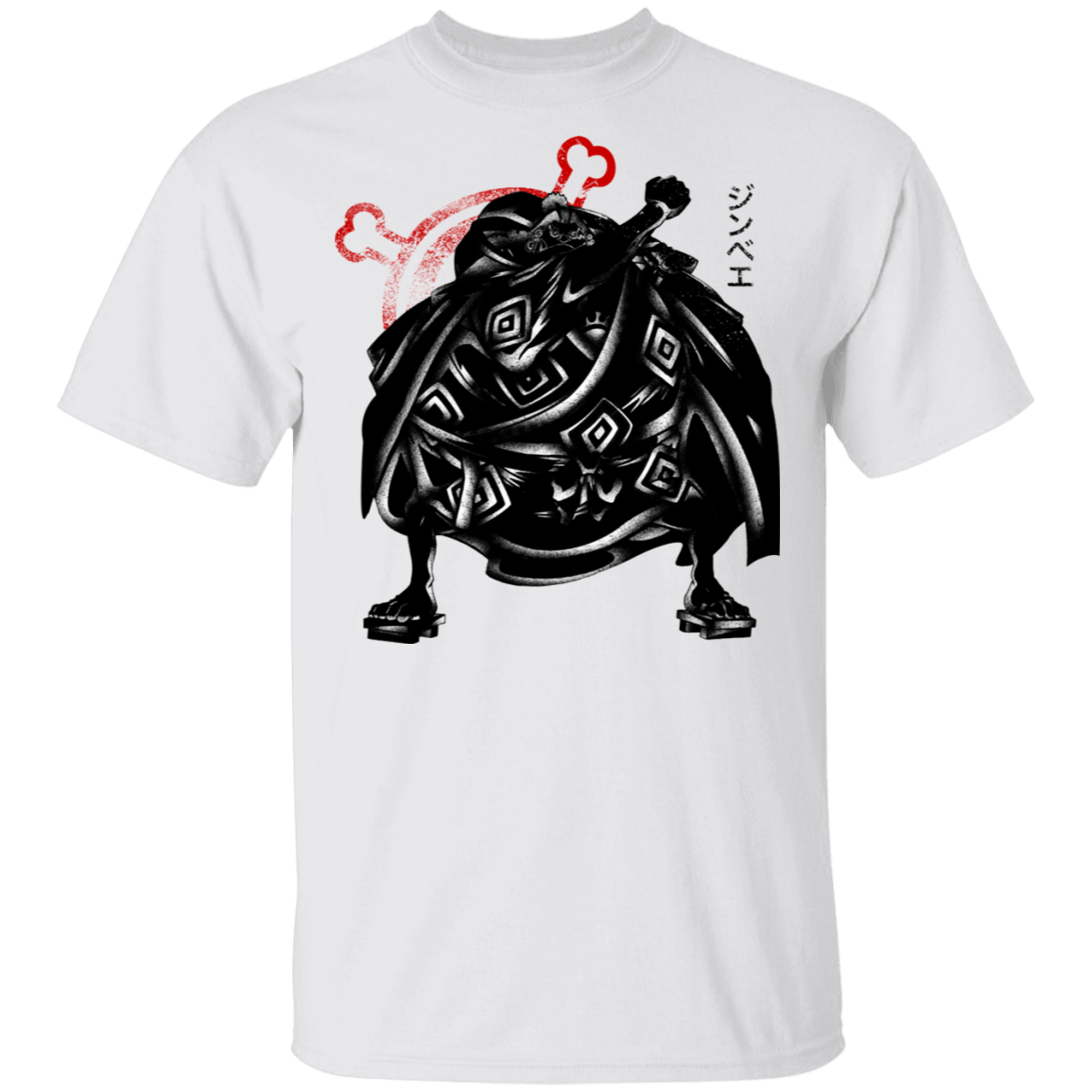 T-Shirts White / S Crimson Jinbei T-Shirt