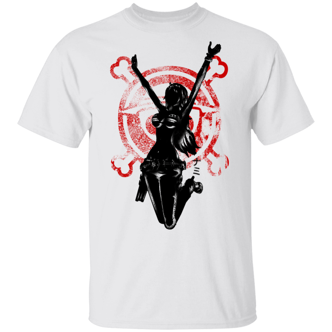 T-Shirts White / S Crimson Nami T-Shirt
