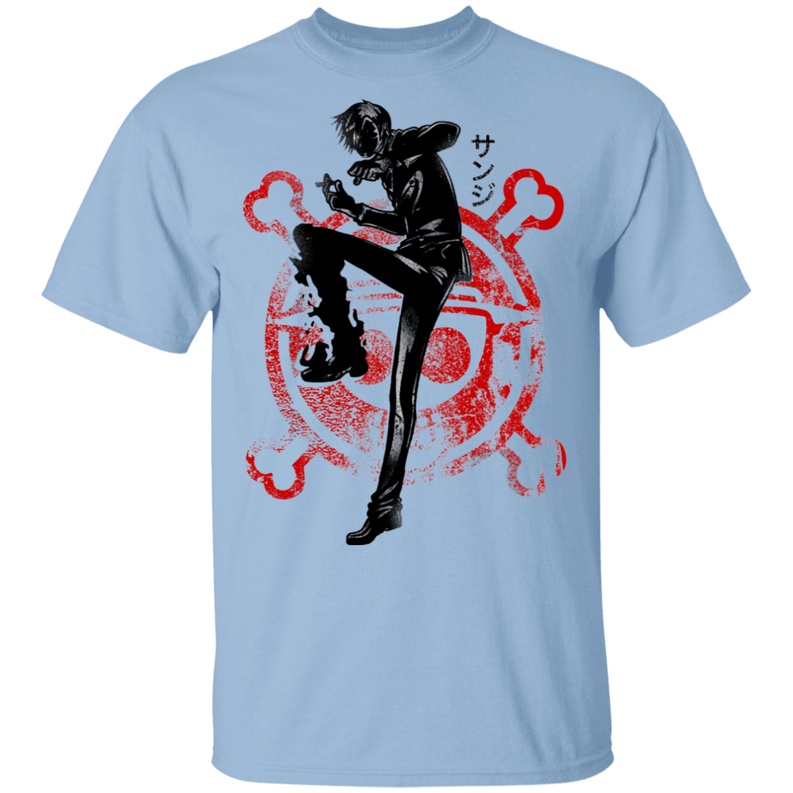 T-Shirts Light Blue / S Crimson sanji T-Shirt