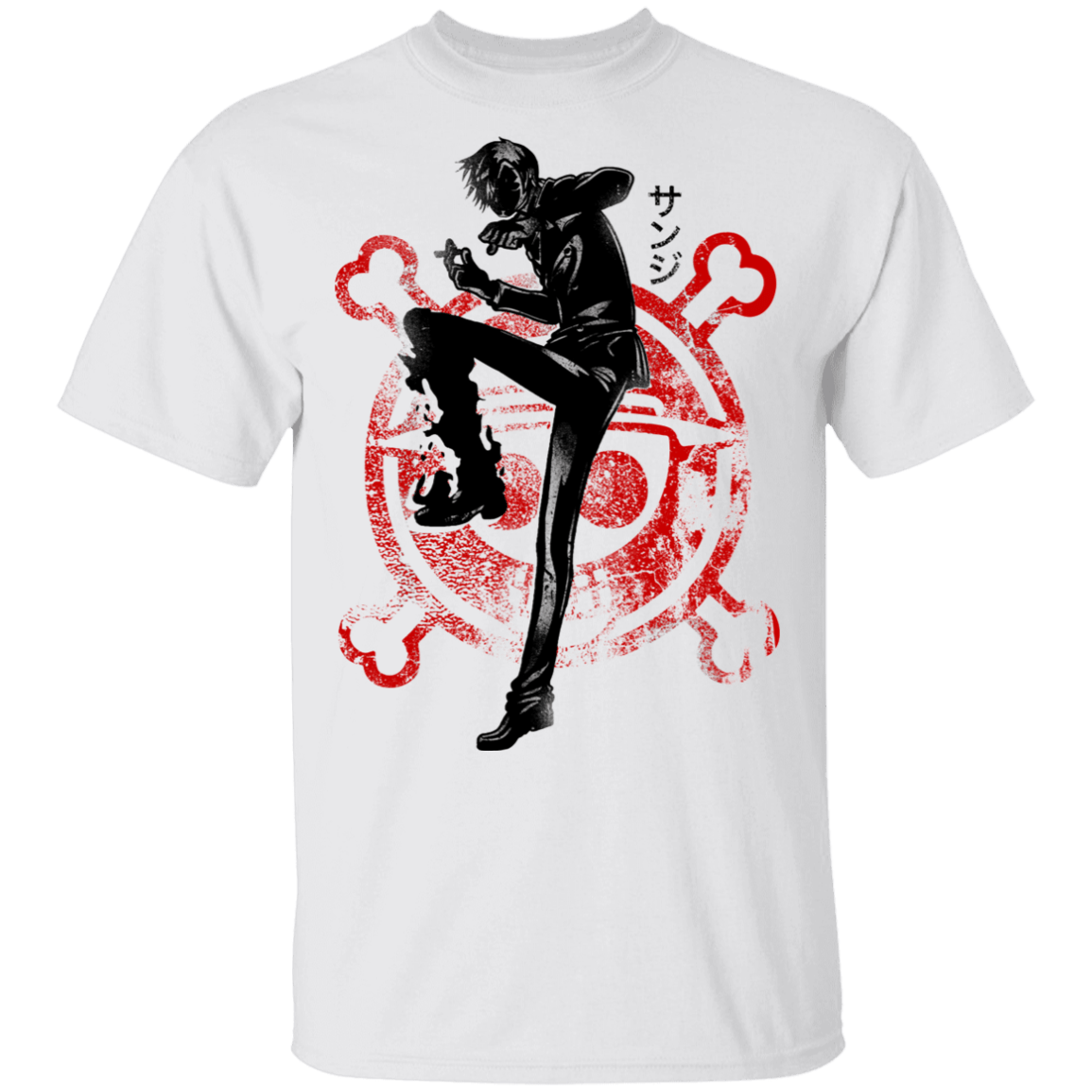 T-Shirts White / S Crimson sanji T-Shirt