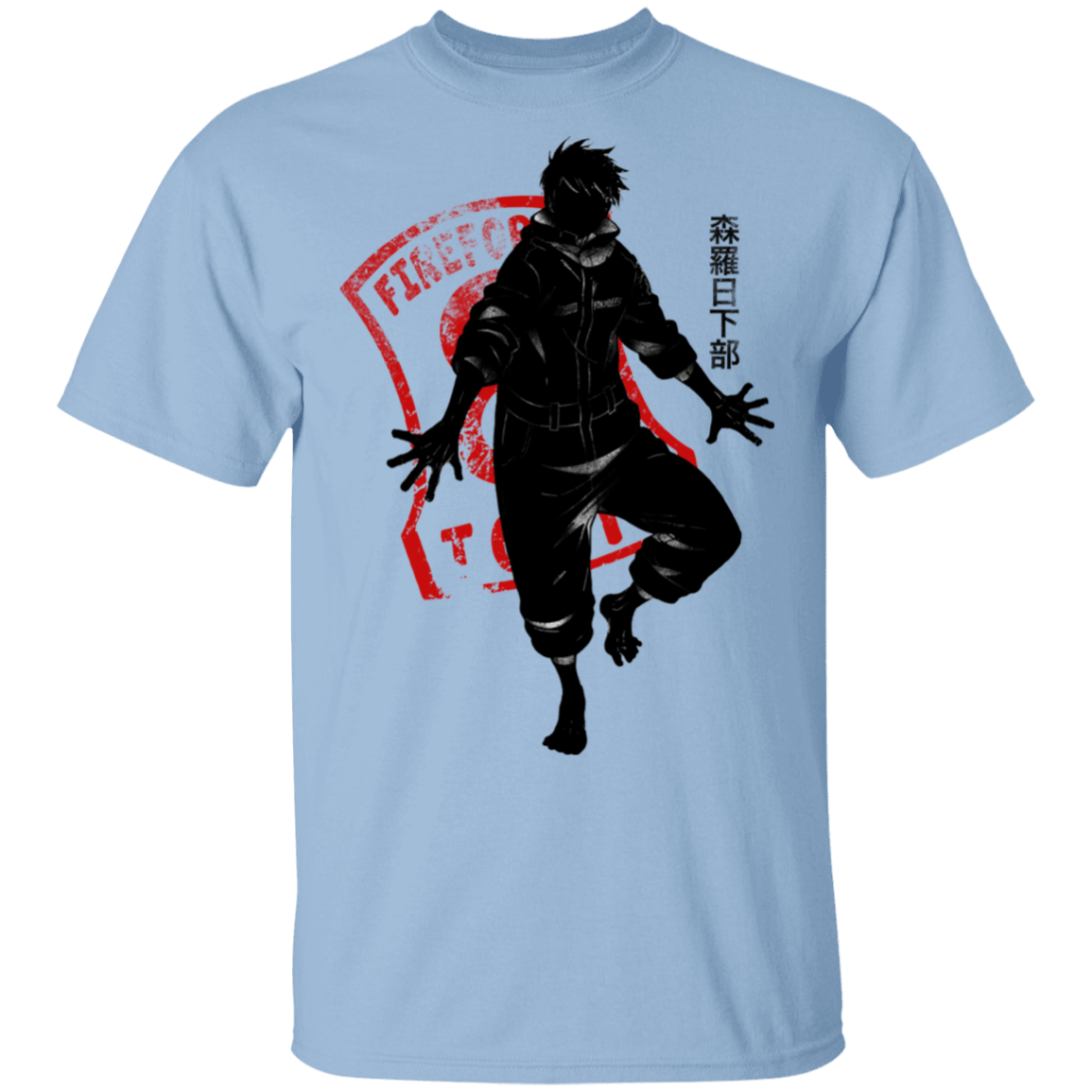 T-Shirts Light Blue / S Crimson Shinra Kusakabe T-Shirt