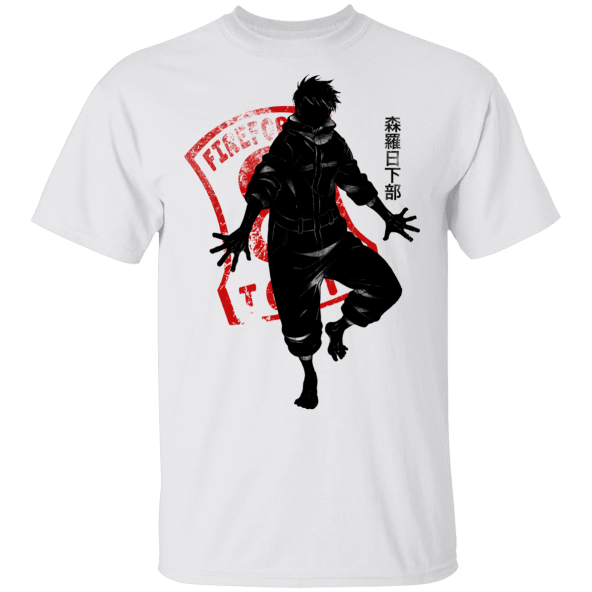 T-Shirts White / S Crimson Shinra Kusakabe T-Shirt