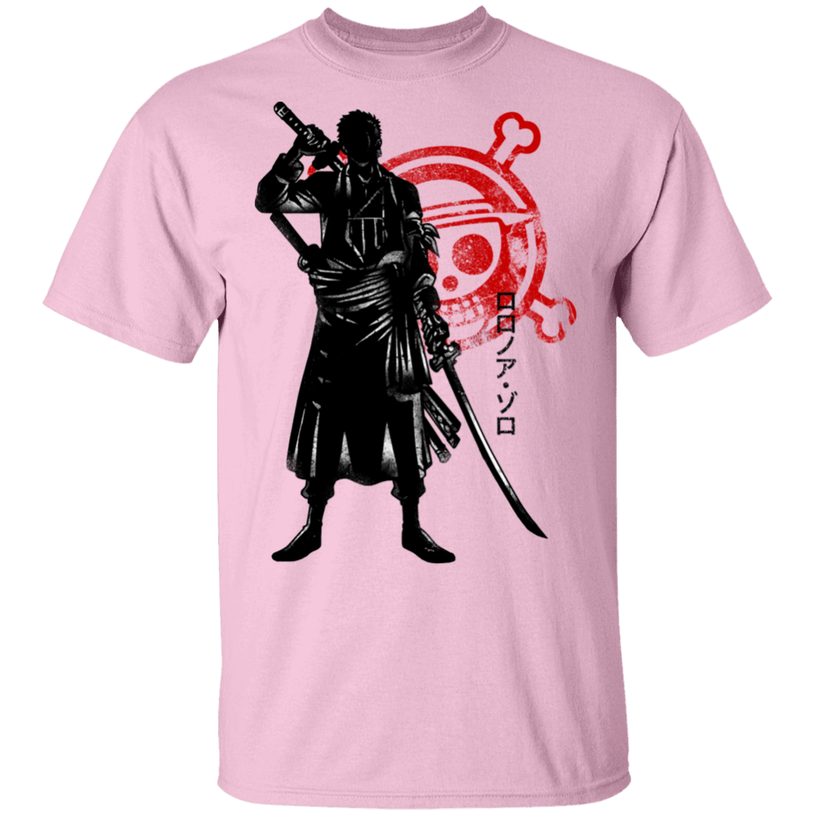 T-Shirts Light Pink / S Crimson Zoro T-Shirt
