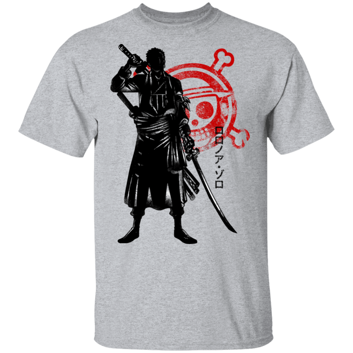 T-Shirts Sport Grey / S Crimson Zoro T-Shirt