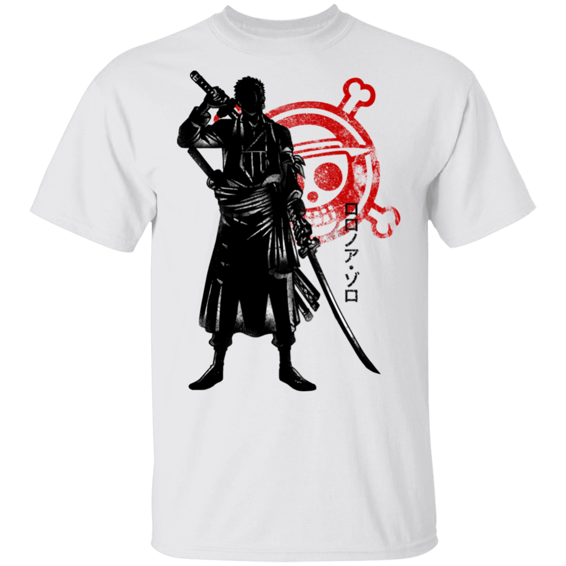 T-Shirts White / S Crimson Zoro T-Shirt