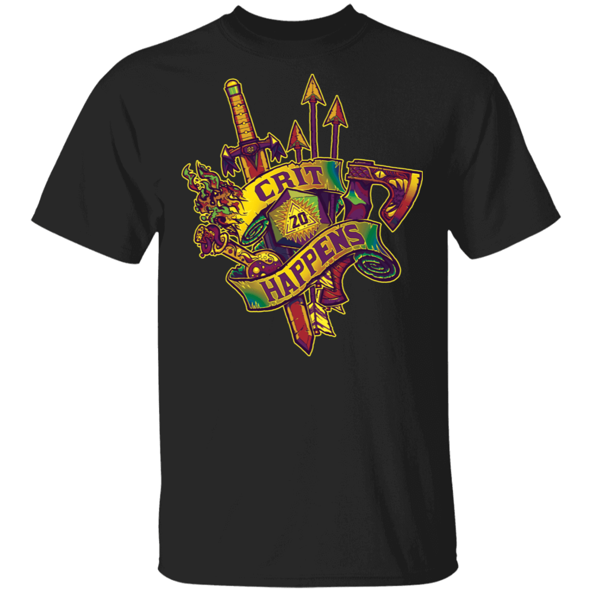 T-Shirts Black / S Crit Happens T-Shirt