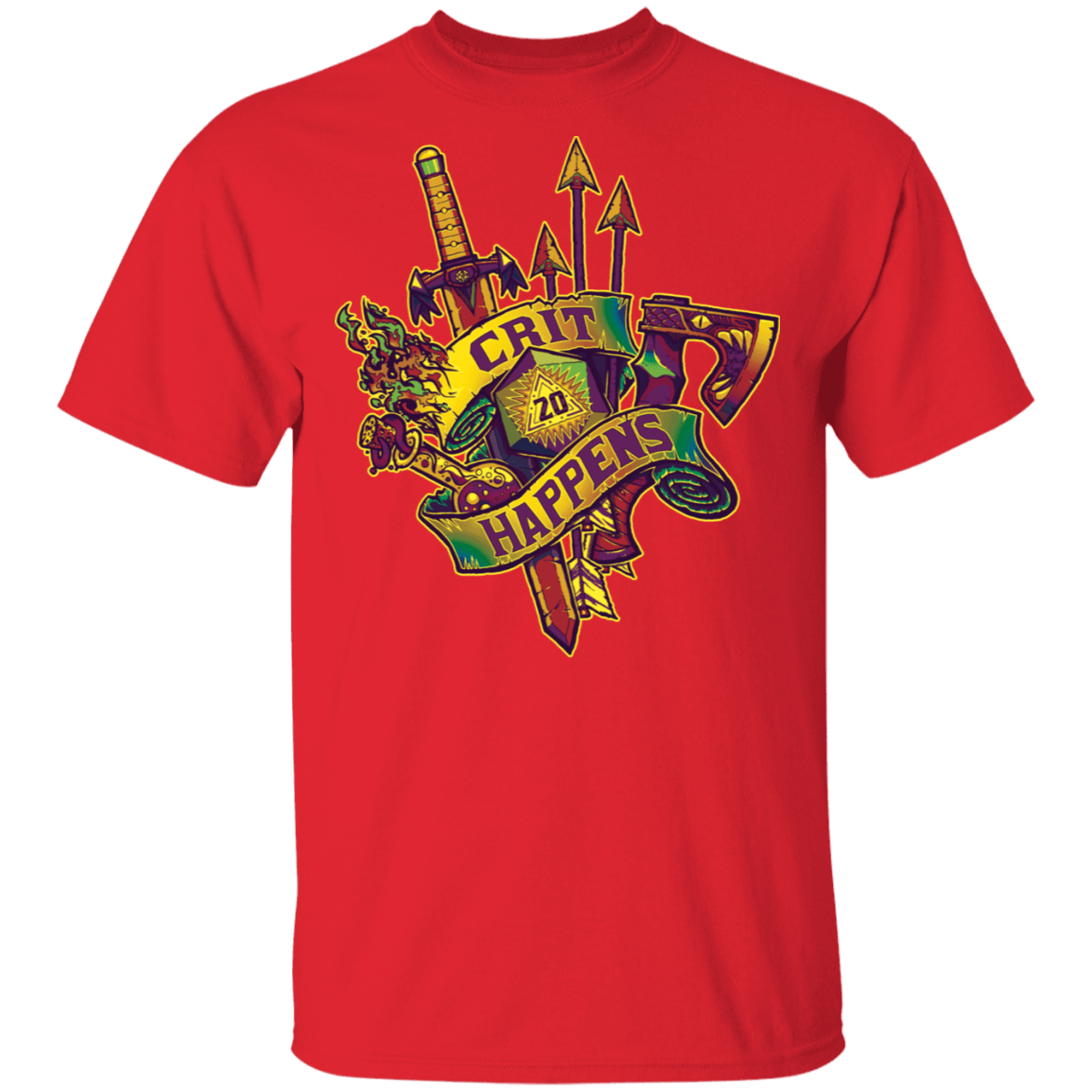 T-Shirts Red / S Crit Happens T-Shirt