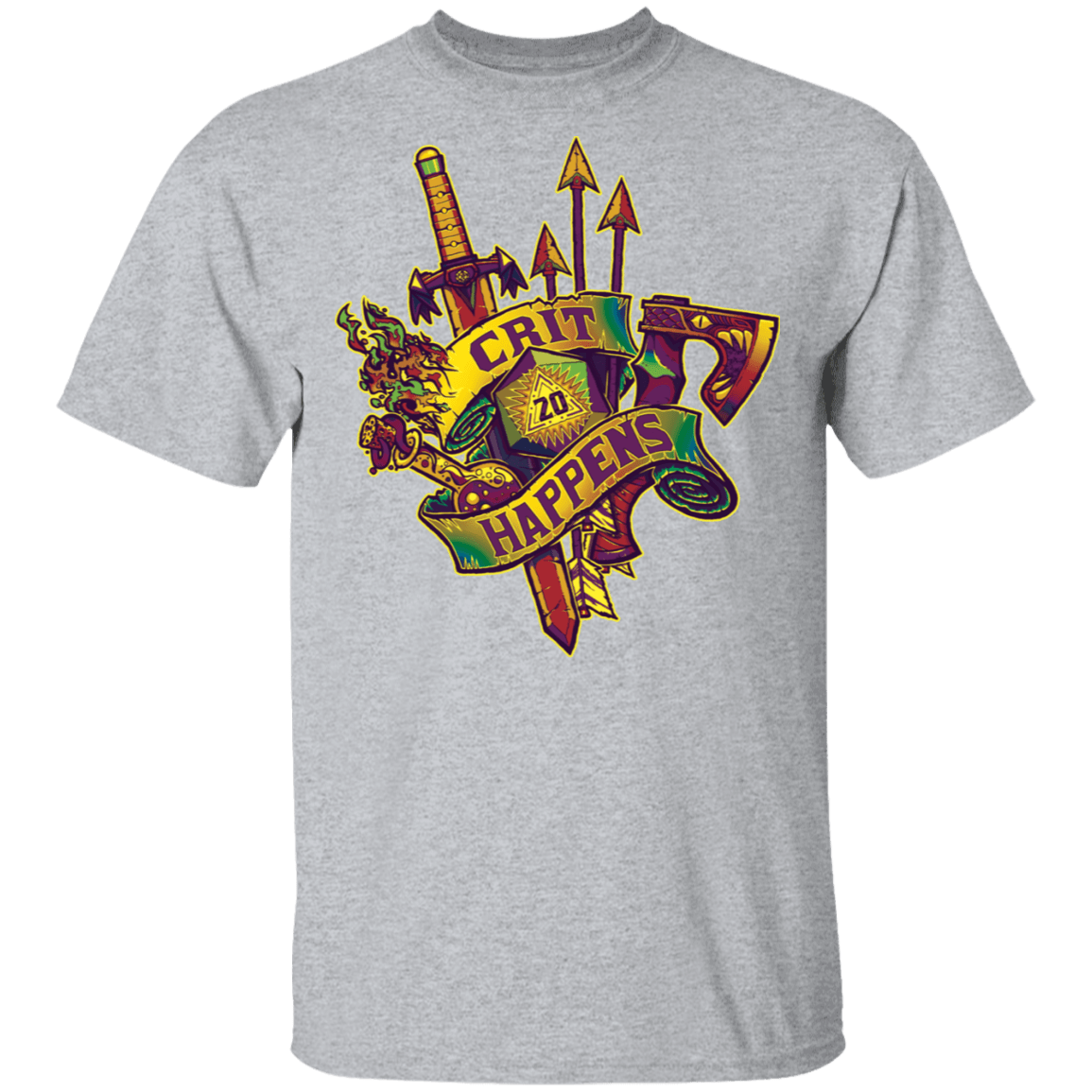 T-Shirts Sport Grey / S Crit Happens T-Shirt