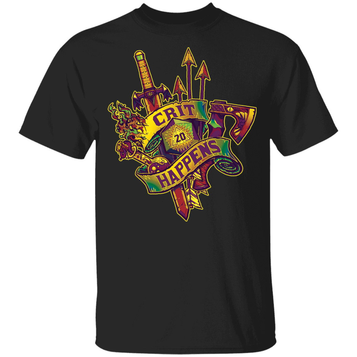 T-Shirts Black / YXS Crit Happens Youth T-Shirt