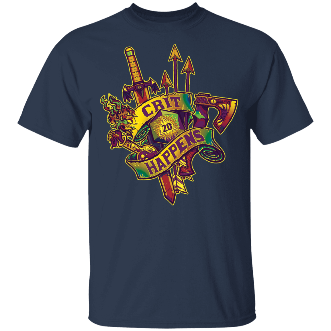 T-Shirts Navy / YXS Crit Happens Youth T-Shirt