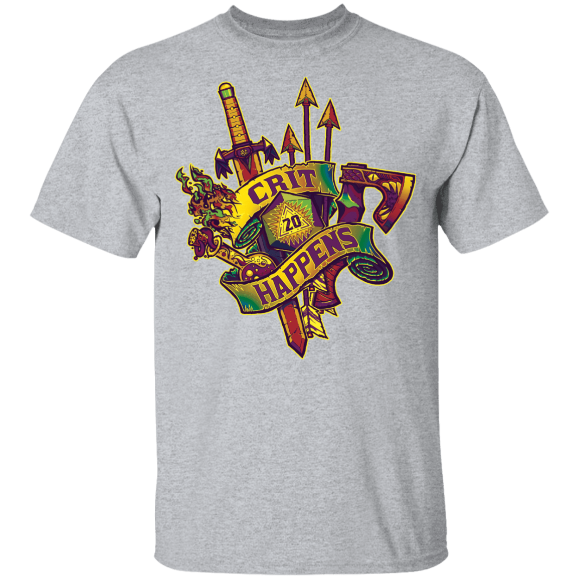 T-Shirts Sport Grey / YXS Crit Happens Youth T-Shirt