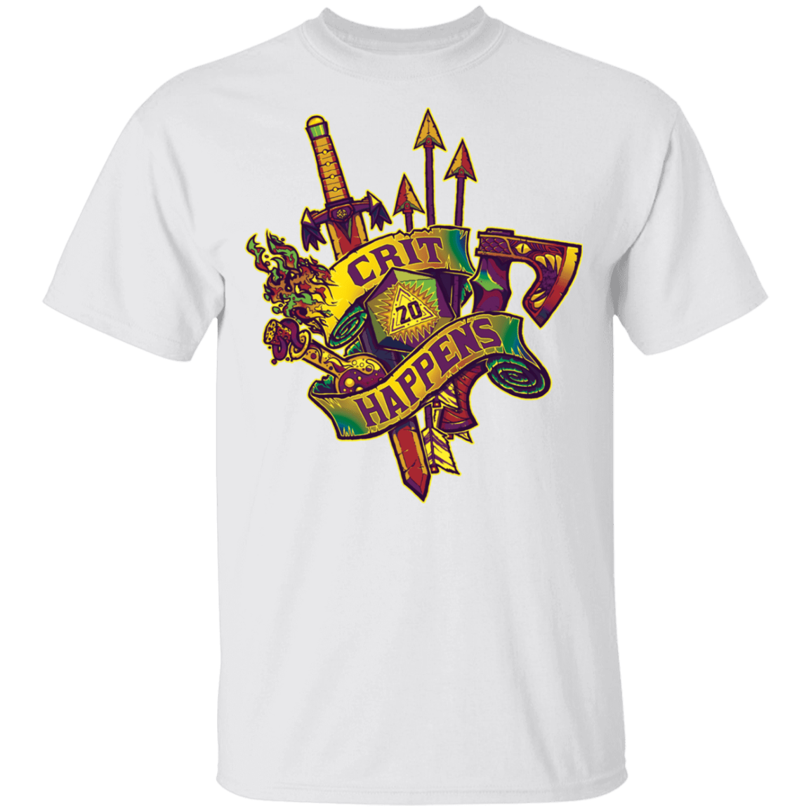 T-Shirts White / YXS Crit Happens Youth T-Shirt