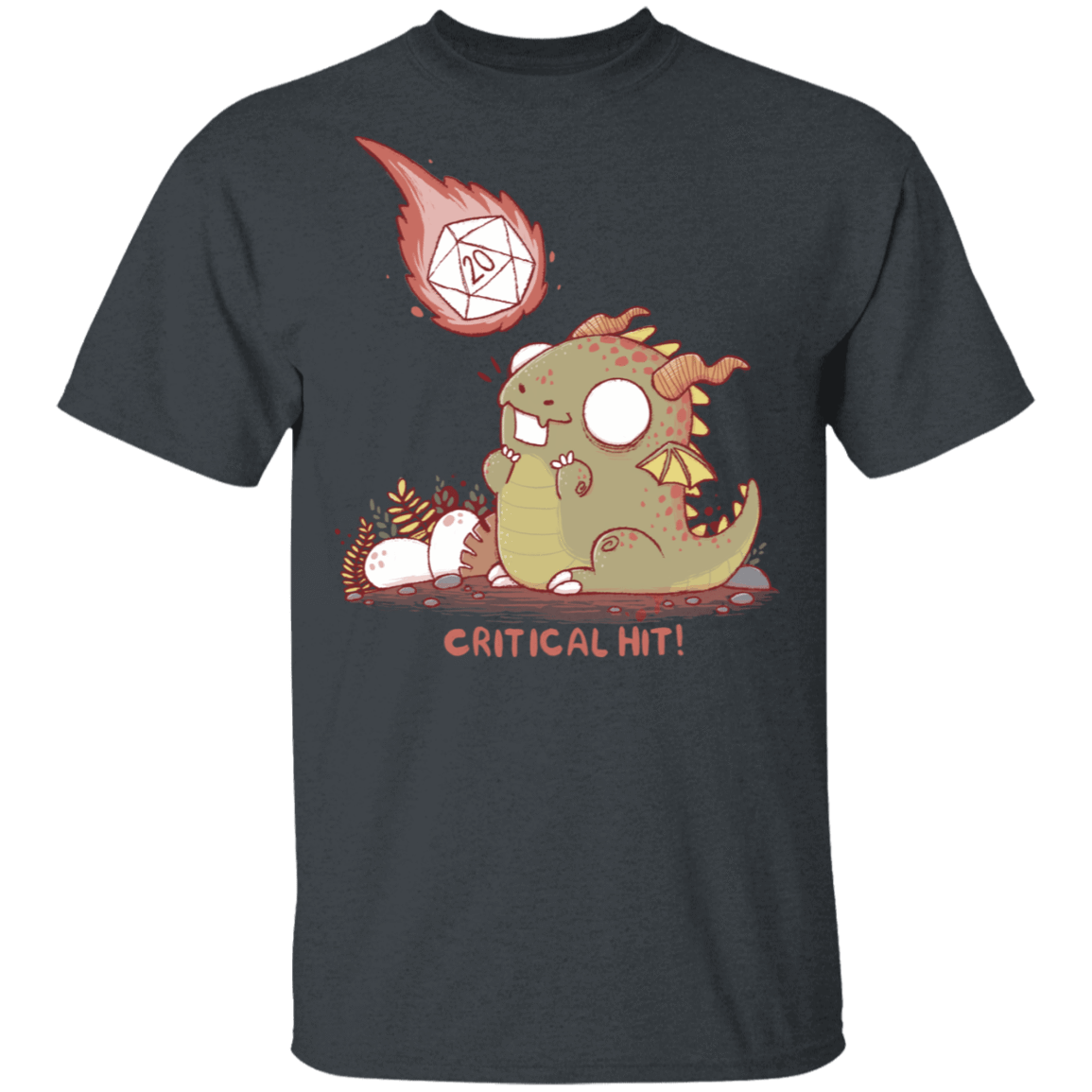 T-Shirts Dark Heather / S Critical Hit T-Shirt