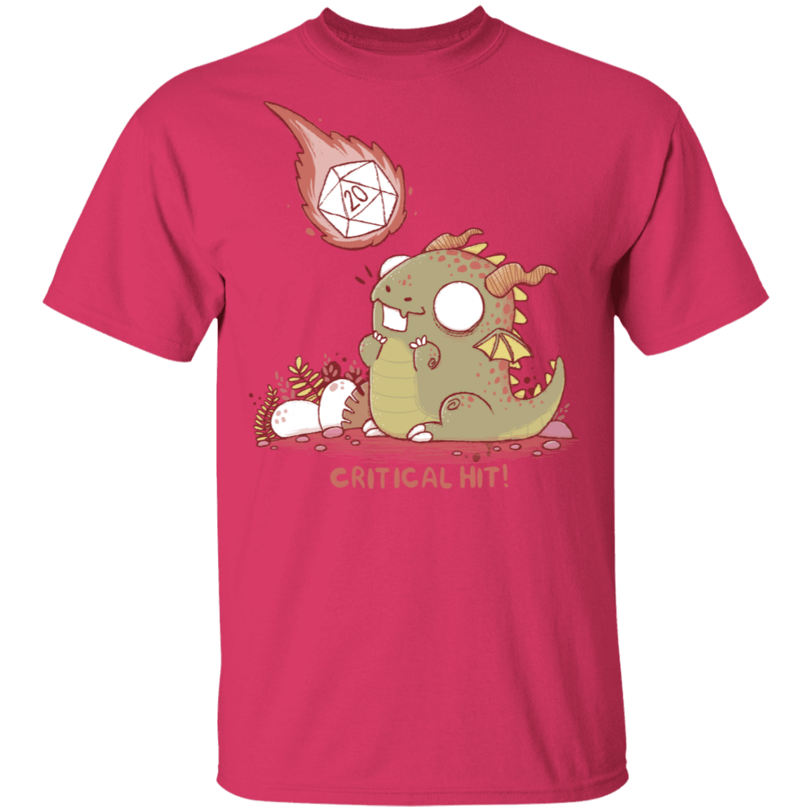 T-Shirts Heliconia / S Critical Hit T-Shirt