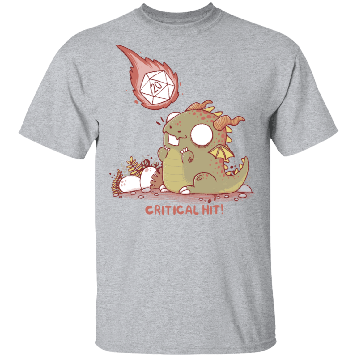 T-Shirts Sport Grey / S Critical Hit T-Shirt