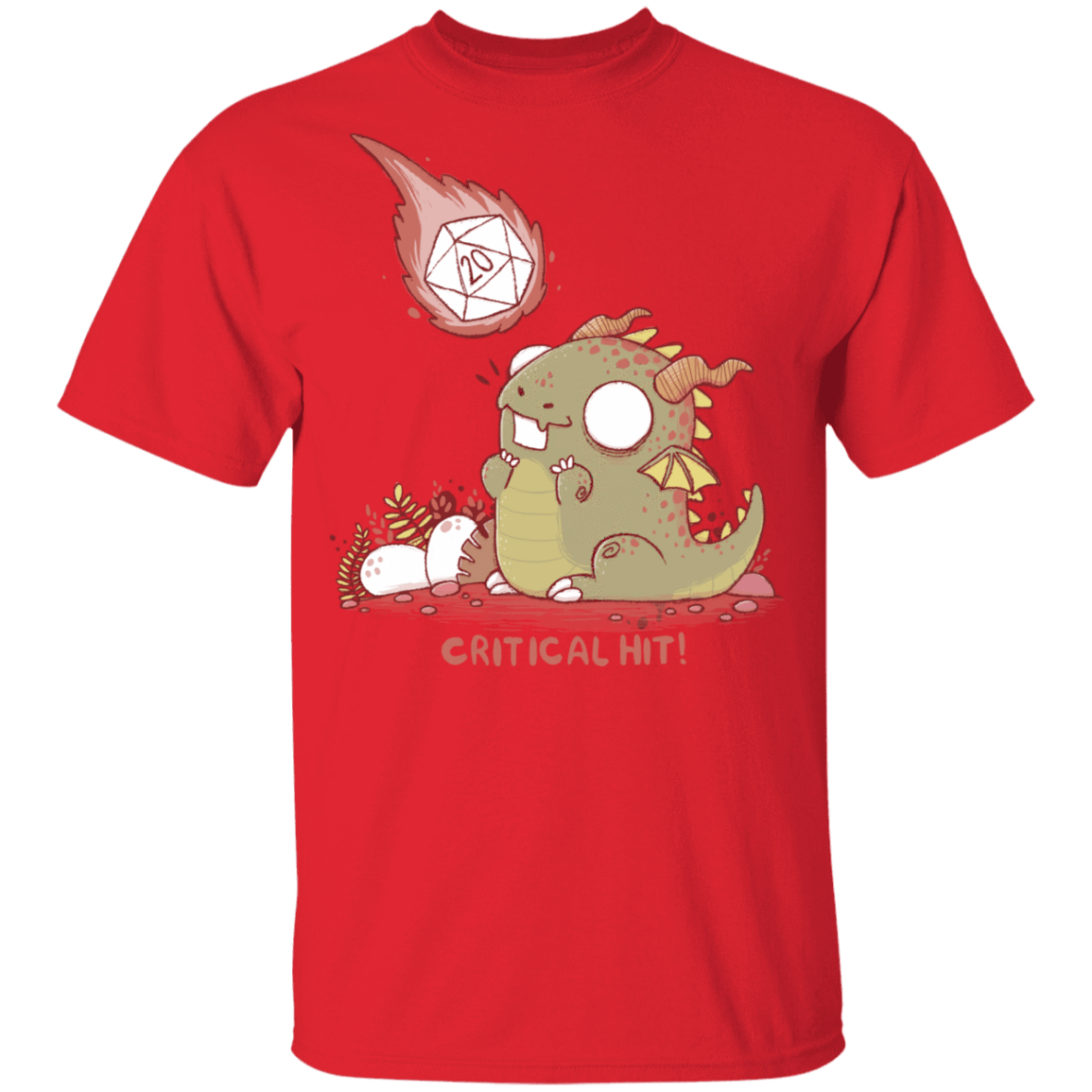 T-Shirts Red / YXS Critical Hit Youth T-Shirt