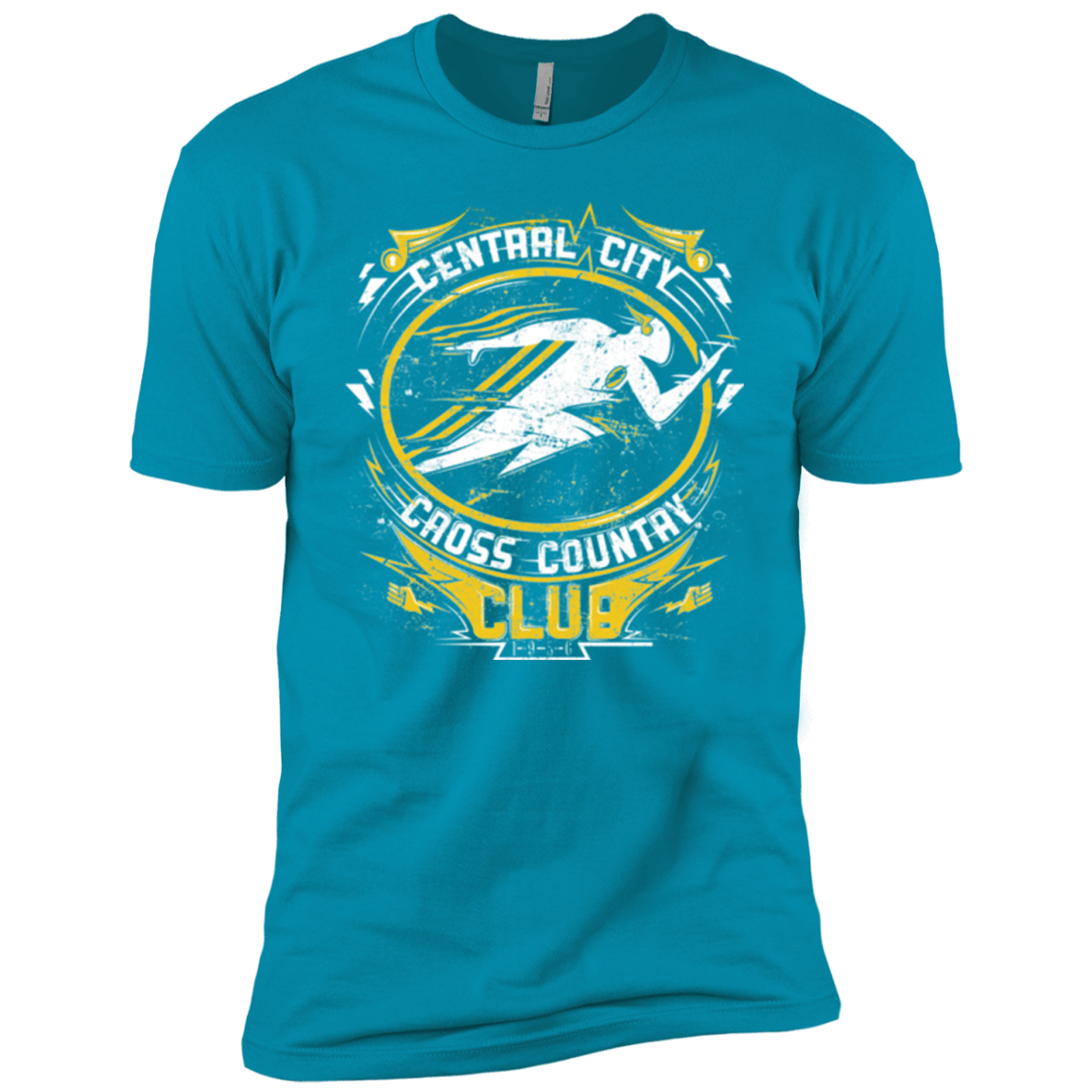 T-Shirts Turquoise / YXS Cross Country Club Boys Premium T-Shirt