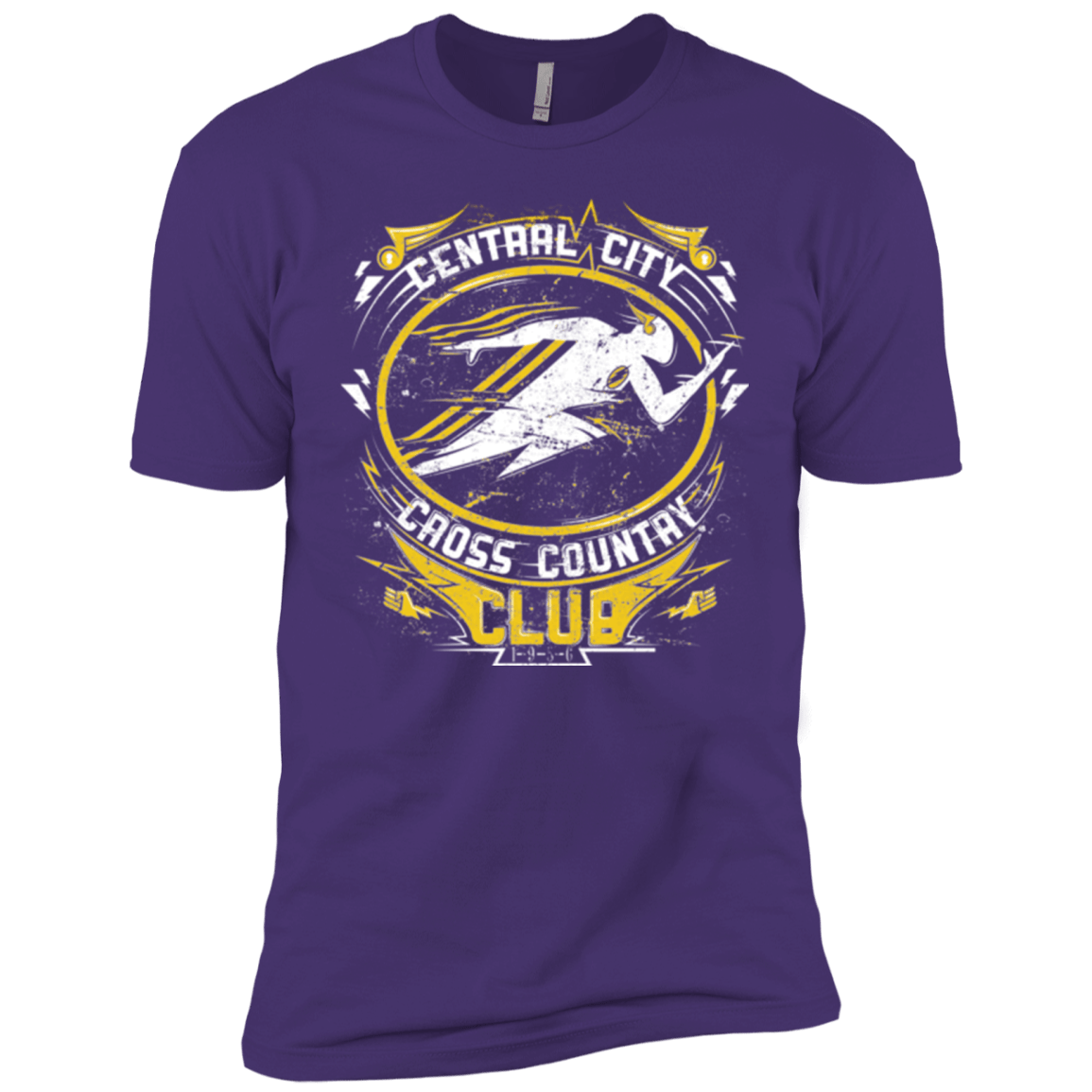 T-Shirts Purple / X-Small Cross Country Club Men's Premium T-Shirt