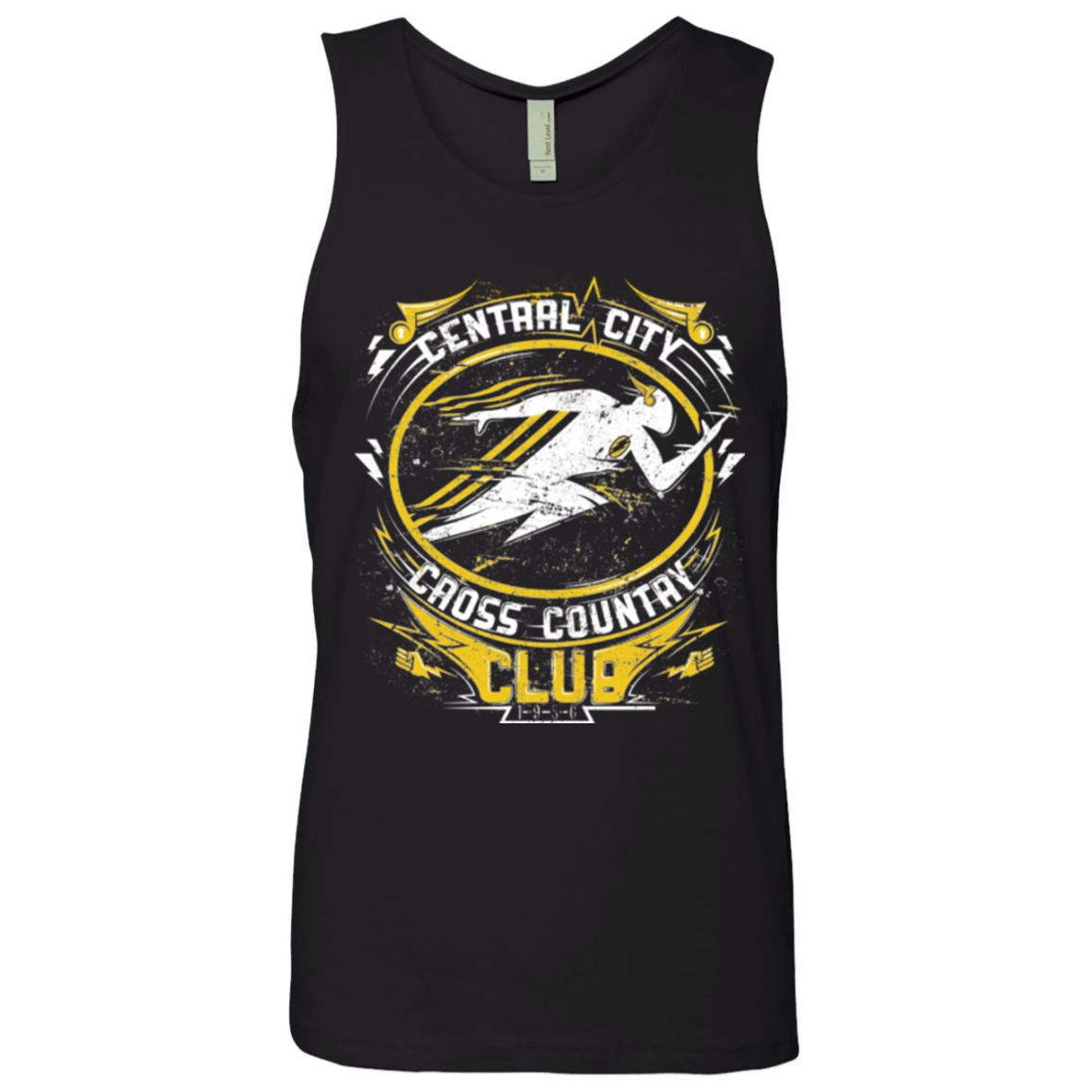 T-Shirts Black / Small Cross Country Club Men's Premium Tank Top